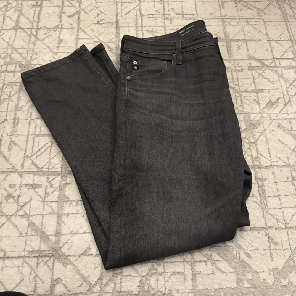 AG Adriano Goldschmied Pants Mens 38x32 Gray Tellis Modern Slim‎